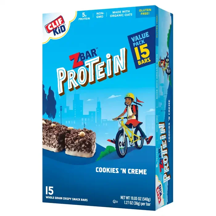Clif Zbar Protein Cookies N Creme 15Ct/ 19.05Oz