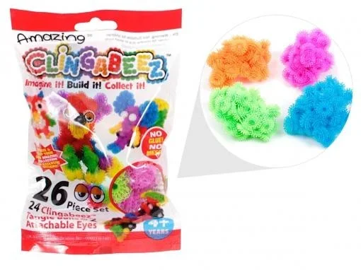 Clingabeez Set with Eyes 26 Pieces