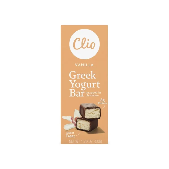 Clio Greek Vanilla Yogurt Bar