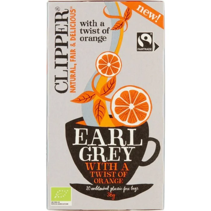 Clipper Organic earl grey twist tea