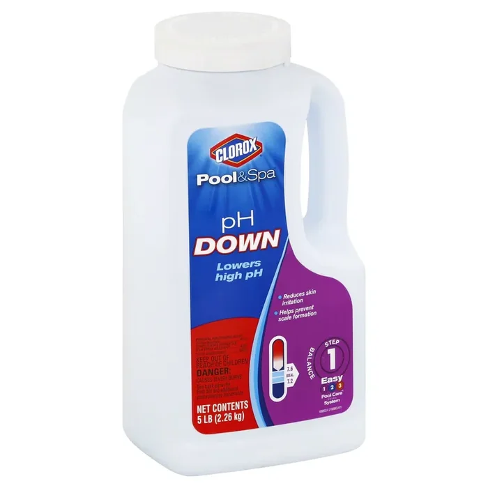 Clorox pH Down, Step 1