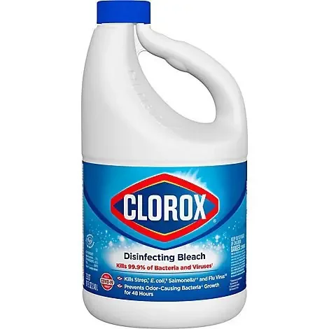 Clorox Regular Concentrated Formula Disinfecting Bleach Bottle – 81 Oz