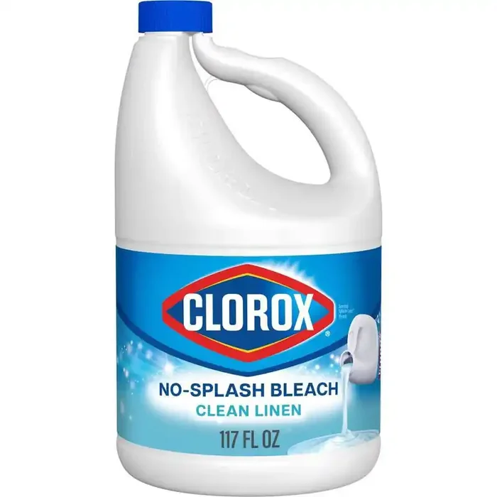 Clorox Splash-Less Liquid Bleach – Clean Linen – 117 fl oz