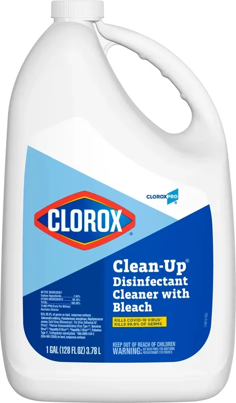 CloroxPro™ Clorox Clean-Up Disinfectant Cleaner with Bleach Refill, 128 Ounces
