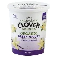 Clover Org Yogurt Greek Vanilla