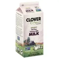 Clover Organic Milk Fat Free Ultra Pasteurized
