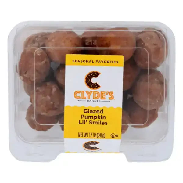 Clyde‘s Glazed Pumpkin Donut Holes