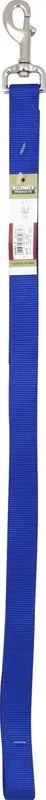 Coastal Single-Ply Dog Leash, Blue, Large – 1″ x 4‘