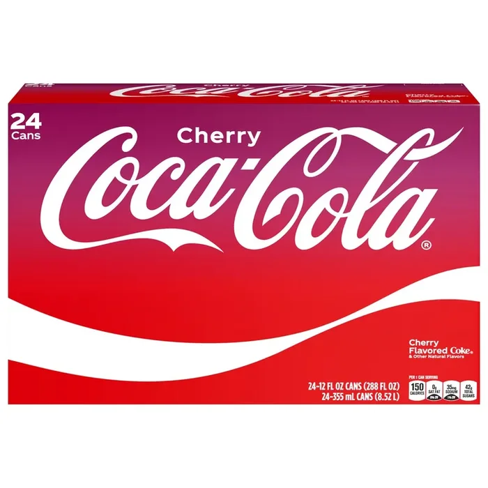 Coca-Cola Cherry Cans, 12 fl oz, 24 Pack
