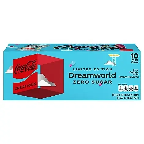 Coca-Cola Coca Cola Zero Sugar Dreamworld Fridge Pack Cans- 7.5 fl oz