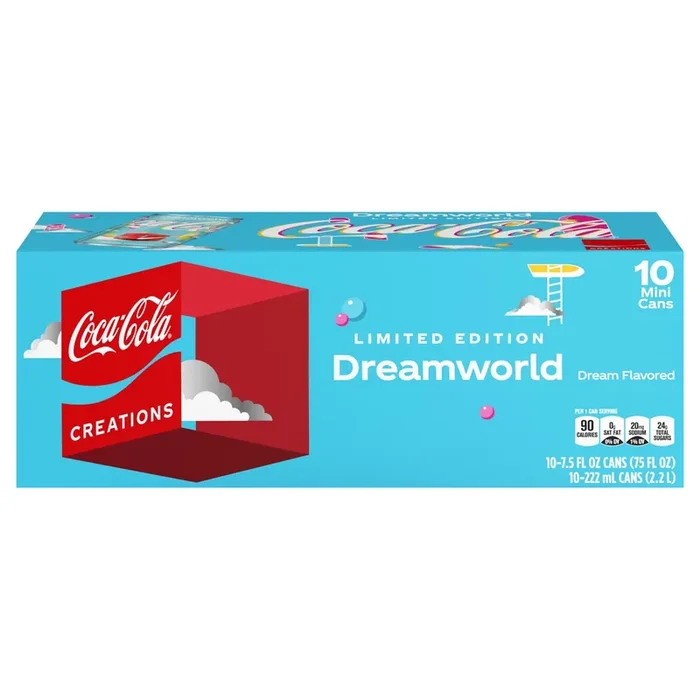 Coca-Cola Dreamworld Fridge Pack Cans- 10 ct