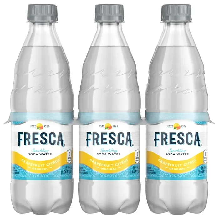 Coca-Cola Fresca Bottles, 16.9 fl oz, 6 Pack