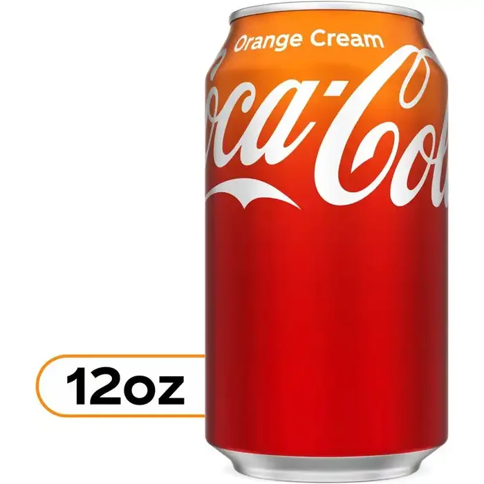 Coca-Cola Orange Cream Soda, 12 oz. can