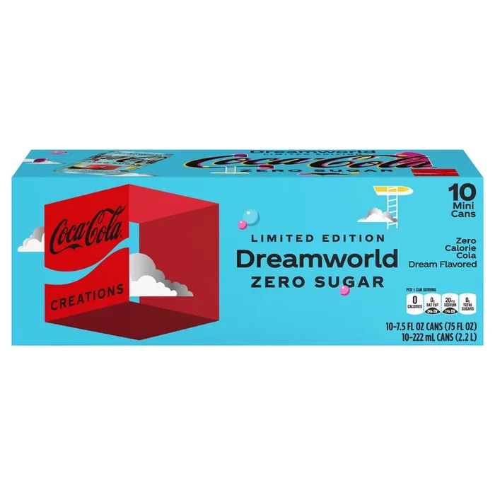 Coca-Cola Zero Sugar Dreamworld Fridge Pack Cans- 10 ct