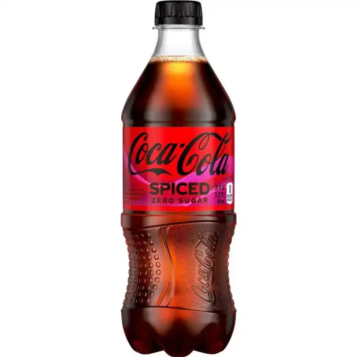Coca-Cola Zero Sugar Spiced Bottle, 20 fl oz