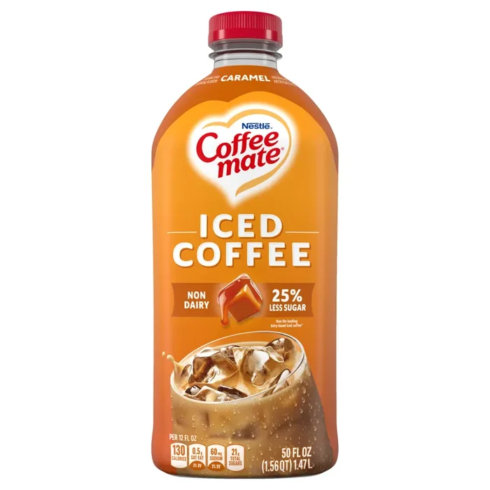 Coffee mate Caramel Iced Coffee, Non Dairy Coffee Drink