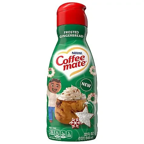 Coffee mate Frosted Gingerbread Coffee Creamer – 32 Fl. Oz.