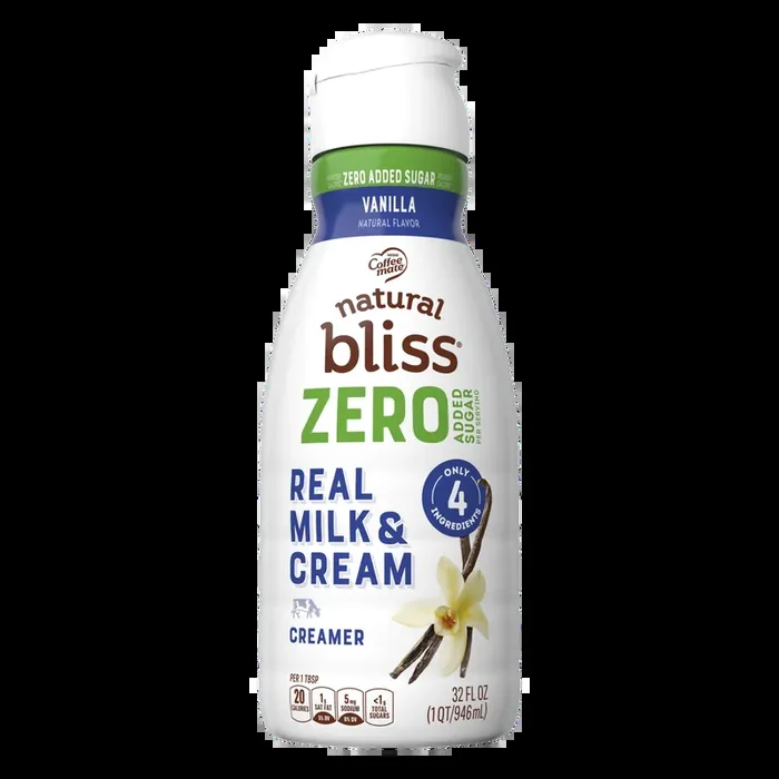 Coffee Mate Natural Bliss Zero Sugar Crm