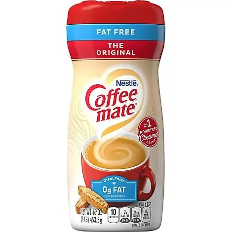 Coffee Mate Original Fat Free Powdered Coffee Creamer – 16 Oz