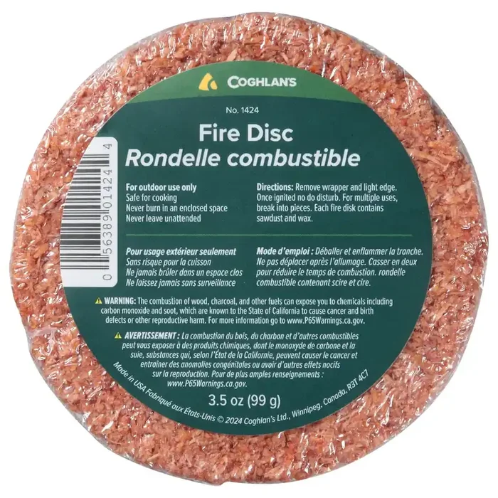 Coghlan‘s Fire Disc 3.5 oz