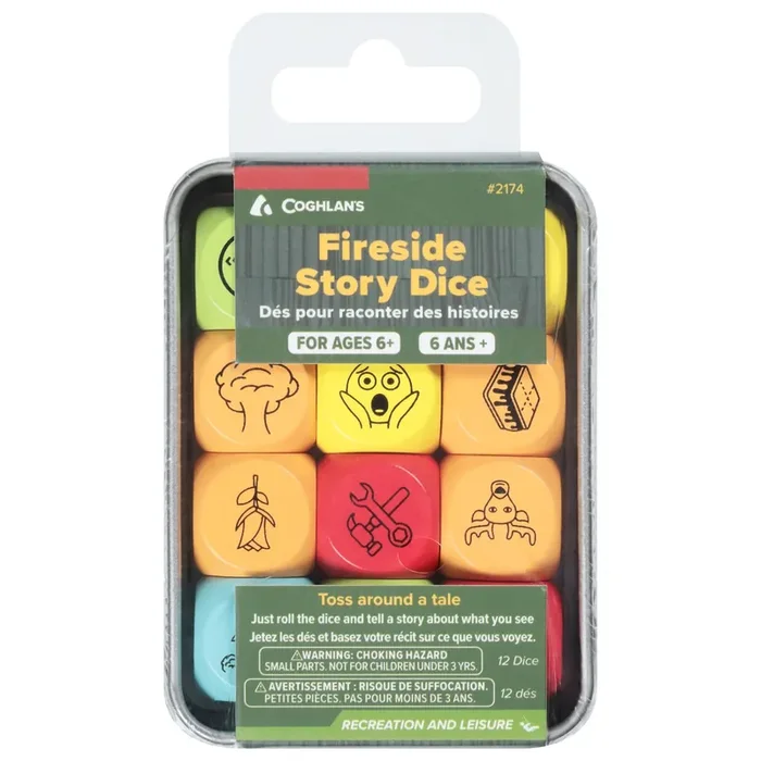Coghlan‘s Fireside Story Dice 12 ea