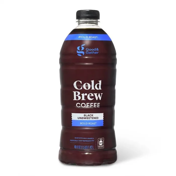 Cold Brew Coffee Black Bold Roast – 48 fl oz – Good & Gather™