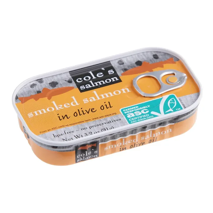 Cole‘s Smoked Salmon in Olive Oil