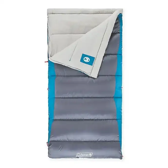 Coleman Autumn Glen Big & Tall Sleeping Bag – Blue/Grey