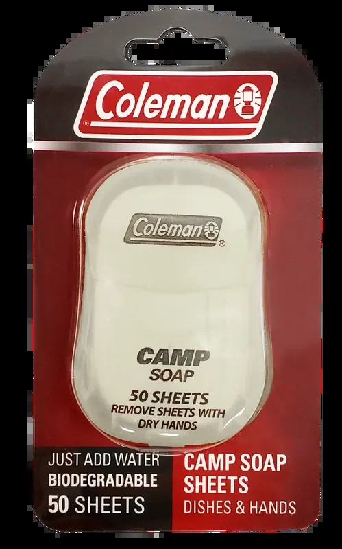 Coleman Camp Soap Sheets