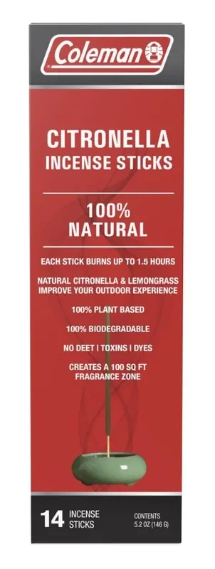 Coleman Citronella Incense Sticks