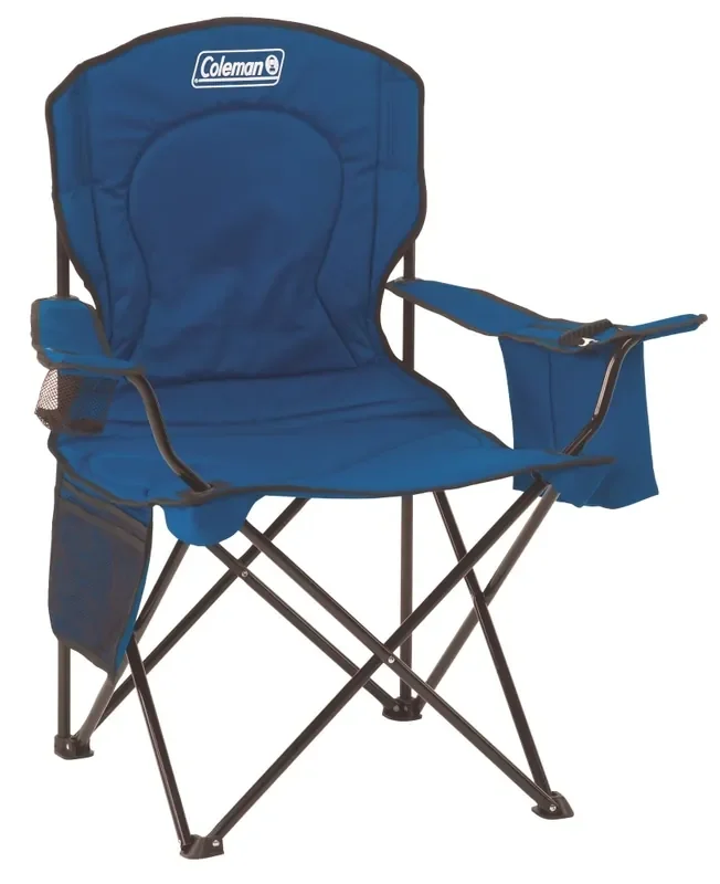 Coleman Cooler Quad Chair – Blue