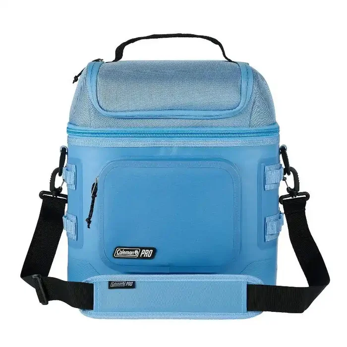 Coleman Pro 24 Cans Soft Sided Cooler – Blue Sky Polyester & PEVA Construction