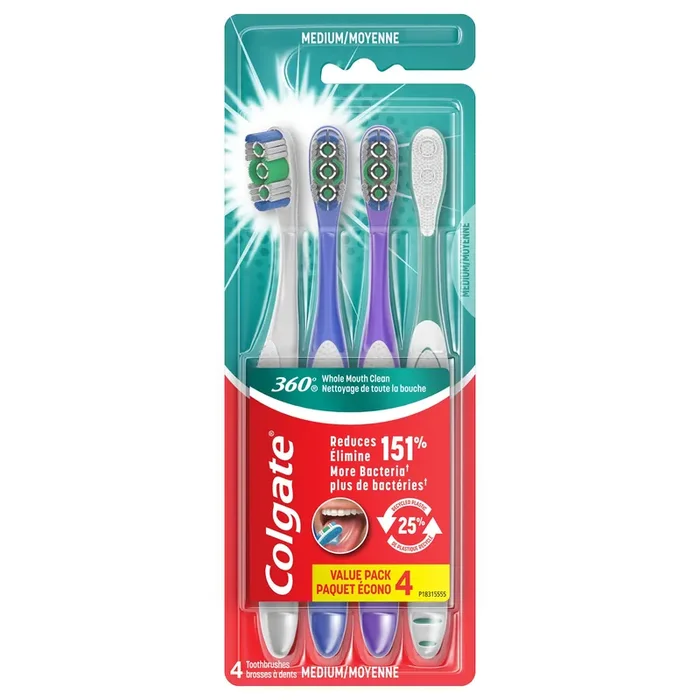 Colgate 360 Adult Medium Toothbrush
