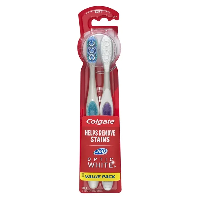 Colgate 360 Optic White Toothbrush Soft