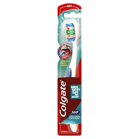Colgate 360 Whole Mouth Clean Toothbrush Full Head Soft
