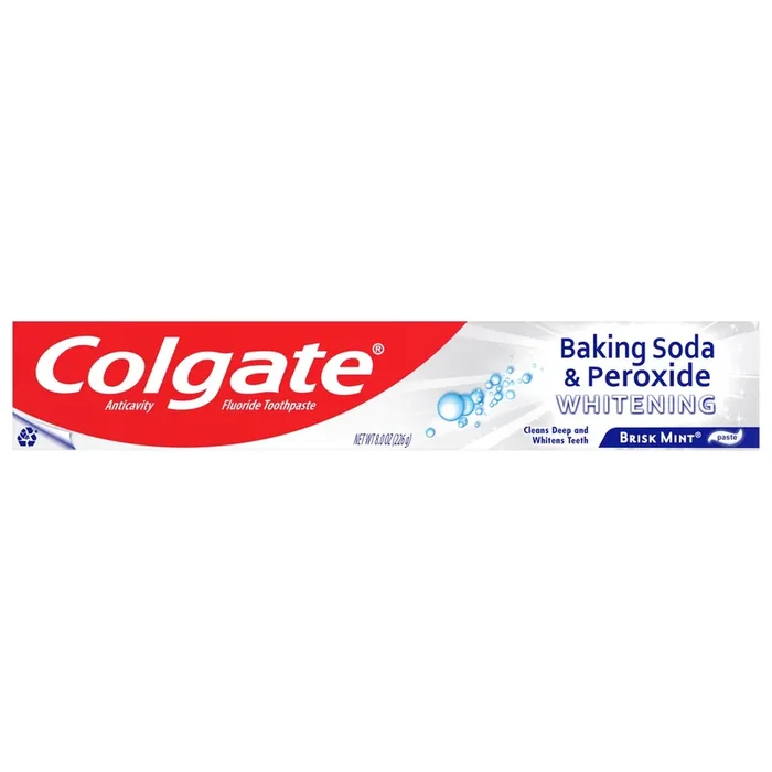 Colgate Baking Soda and Peroxide Whitening Toothpaste – 8 Oz. (6 Pk.)