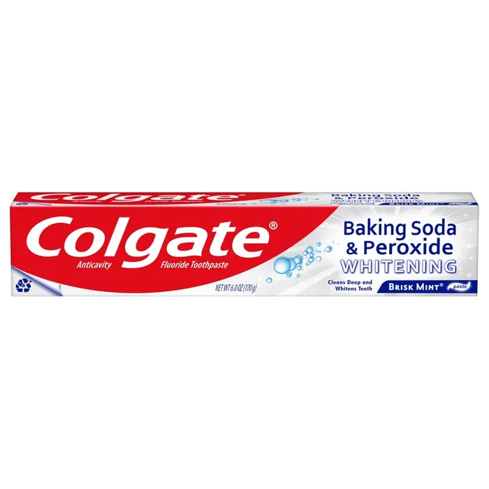 Colgate Baking Soda Toothpaste Peroxide