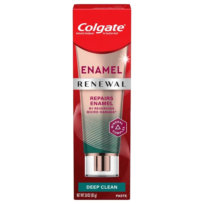 Colgate Enamel Renewal Enamel Repair Toothpaste, Deep Clean, Mint Toothpaste, 3 Oz