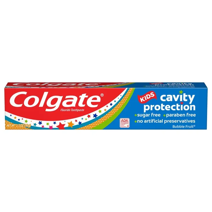 Colgate Kids Cavity Protection Toothpaste, Bubble Fruit, 2.7oz
