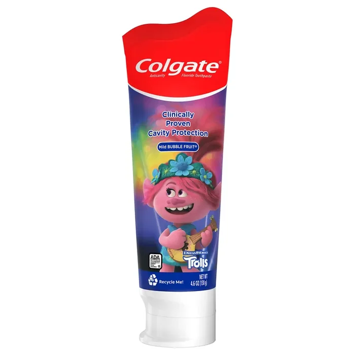 Colgate Kids Toothpaste with Anticavity Fluoride, Trolls™, 4.6 ounces