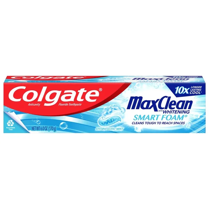 Colgate Max Clean Toothpaste Smart Foam