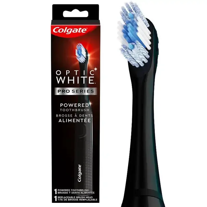 Colgate Optic White Powered Pro Series Toothbrush 1 ea