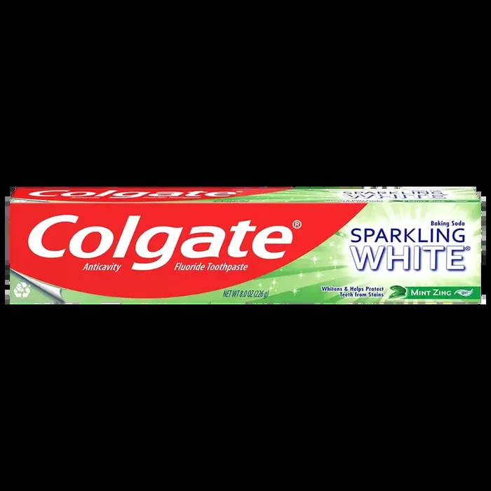 Colgate Sparkling White Whitening Toothpaste Mint Zing 8 oz