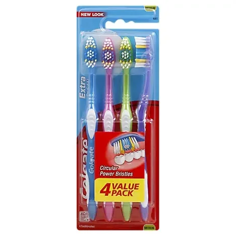 Colgate Toothbrush Extra Clean Full Head Med 441 Value Pack