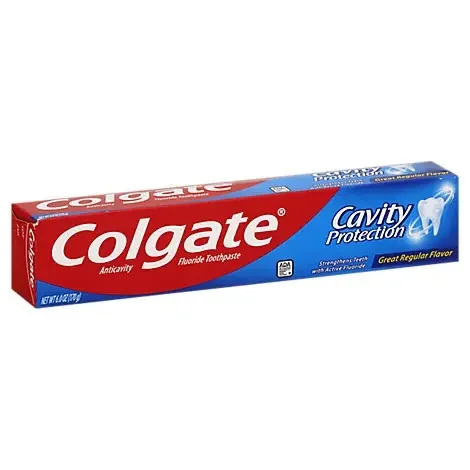 Colgate Toothpaste Anticavity Fluoride Cavity Protection Great Regular Flavor