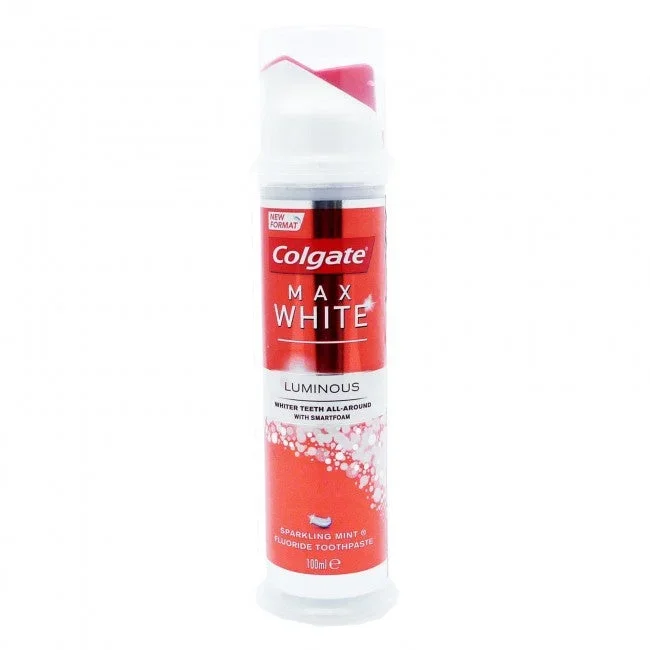 Colgate Toothpaste Pump Max White 100ml