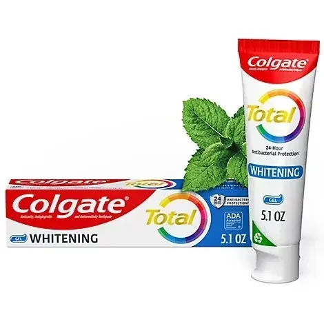 Colgate Total Whitening Gel Toothpaste – 5.1 Oz