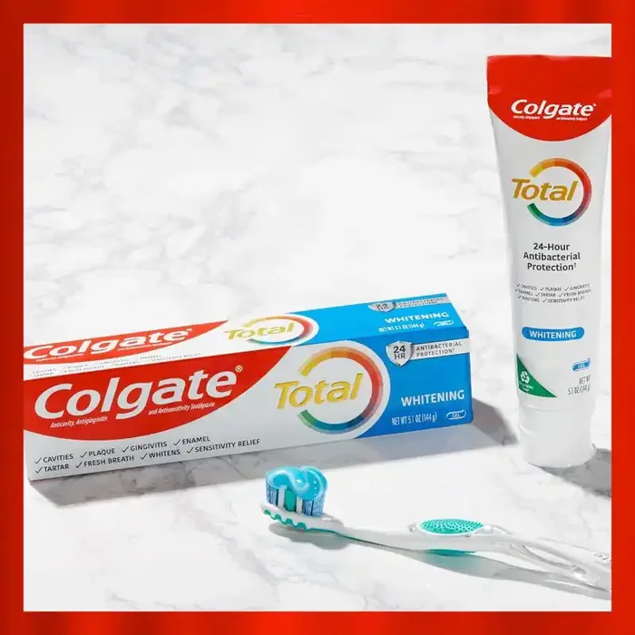 Colgate Total Whitening Gel Toothpaste – 5.1oz
