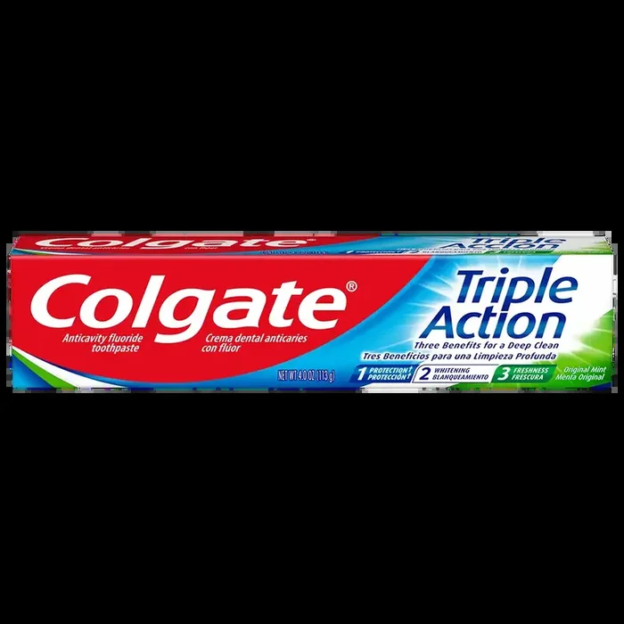 Colgate Triple Action Toothpaste Mint 4 oz
