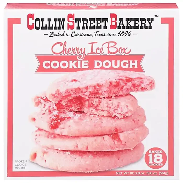 Collin Street Bakery Cherry Ice Box Cookie Dough